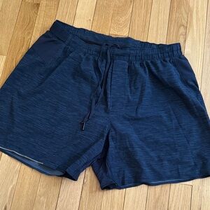 Lululemon Men's Navy Blue Shorts